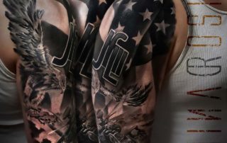 Daniel Rosini - Tattoos - Pure Ink Tattoo New Jersey - Military Apache