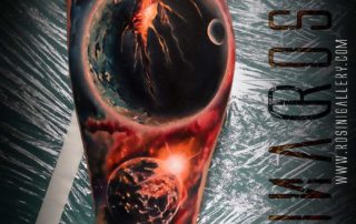 Daniel Rosini - Tattoos - Pure Ink Tattoo New Jersey - Planets Galaxy